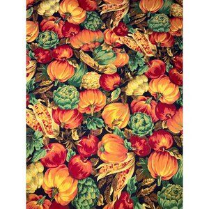 Nursing Medical Thanksgiving Fall Harvest Short Sleeved Lab Coat Warm-up Scrub